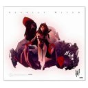 Adam Hughes Marvel Scarlet Witch Signed Lithograph - Unframed