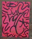 LA II Angel Ortiz Untitled 2000 Graffiti Art Painting