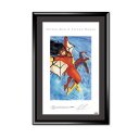 Alex Ross Marvel Spider-man & Spider-woman Signed Lithograph - F