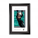 Adam Hughes Marvel Black Cat Lithograph - Framed