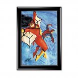 Alex Ross Marvel Spider-man & Spider-woman Signed Glicee - Frame