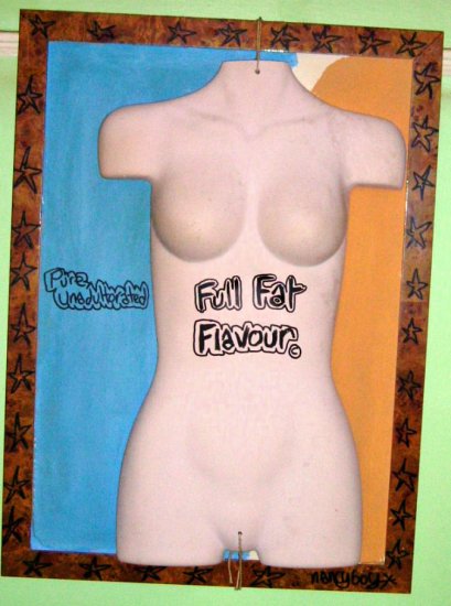 Nancyboy Stuart Semple "Full Fat" Pop Art Mannequin - Click Image to Close
