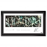 Alex Ross Marvel Avengers Signed Litho - Framed