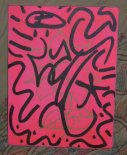 LA II Angel Ortiz Untitled 2000 Graffiti Art Painting